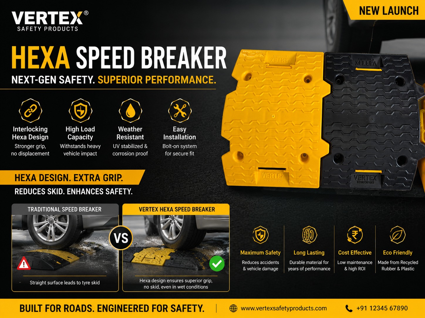 Vertex HEXA Speed Breaker